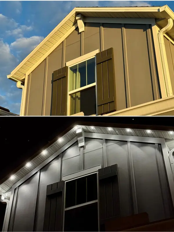 Day & night — permanent outdoor lighting in Orlando