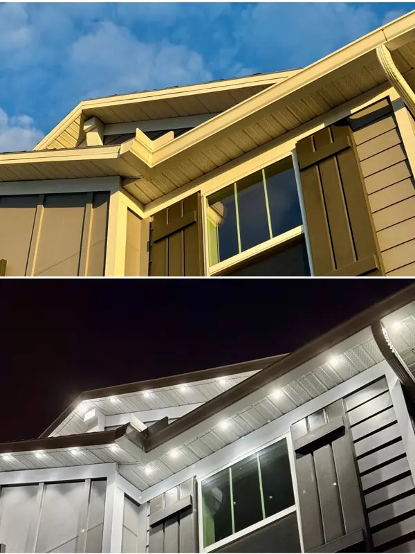 Day & night — permanent outdoor lighting in Orlando