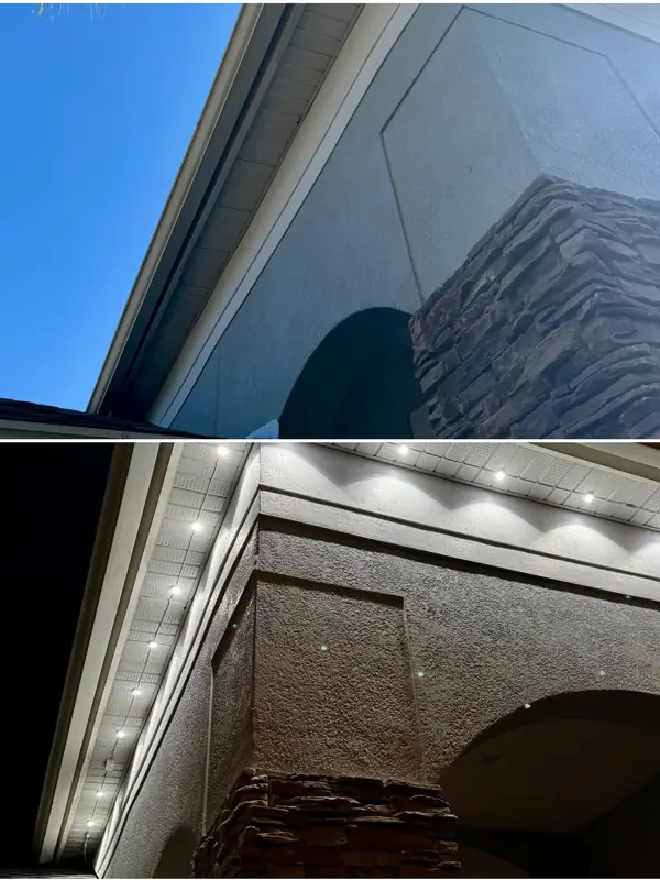 Day & night — permanent outdoor lighting in Orlando