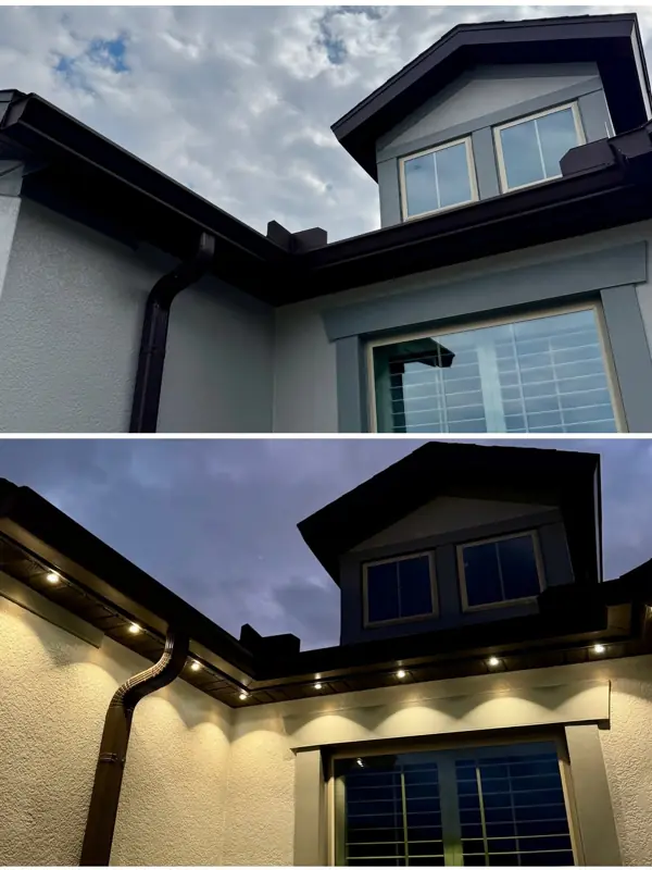 Day & night — permanent outdoor lighting in Orlando