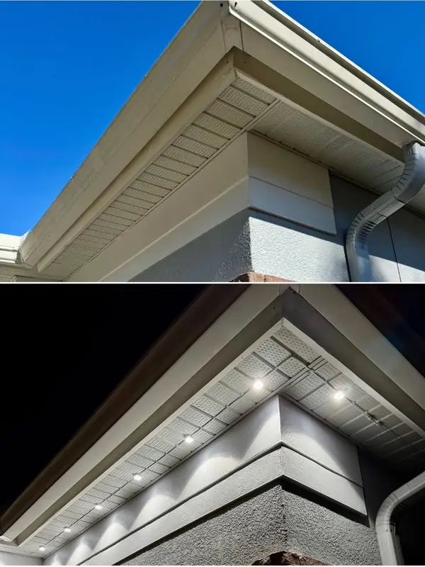 Day & night — permanent outdoor lighting in Orlando