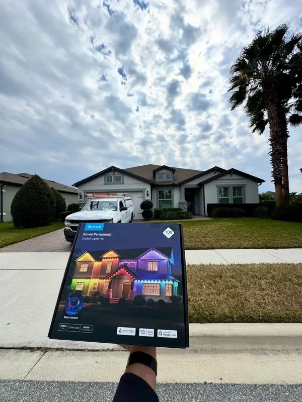 Behind the scenes — permanent outdoor lighting in Orlando